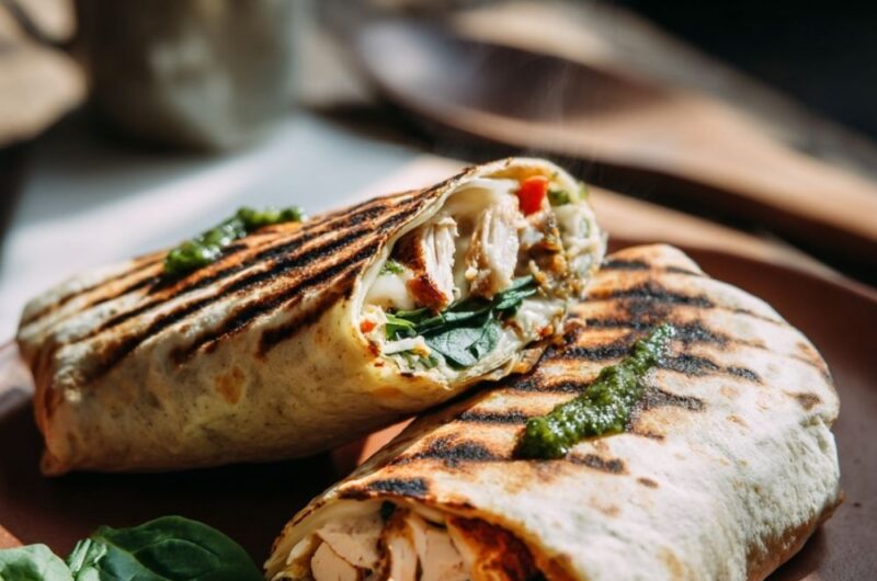Italian Chicken Wrap