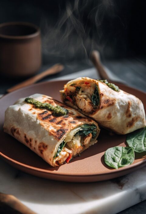 Italian Chicken Wrap