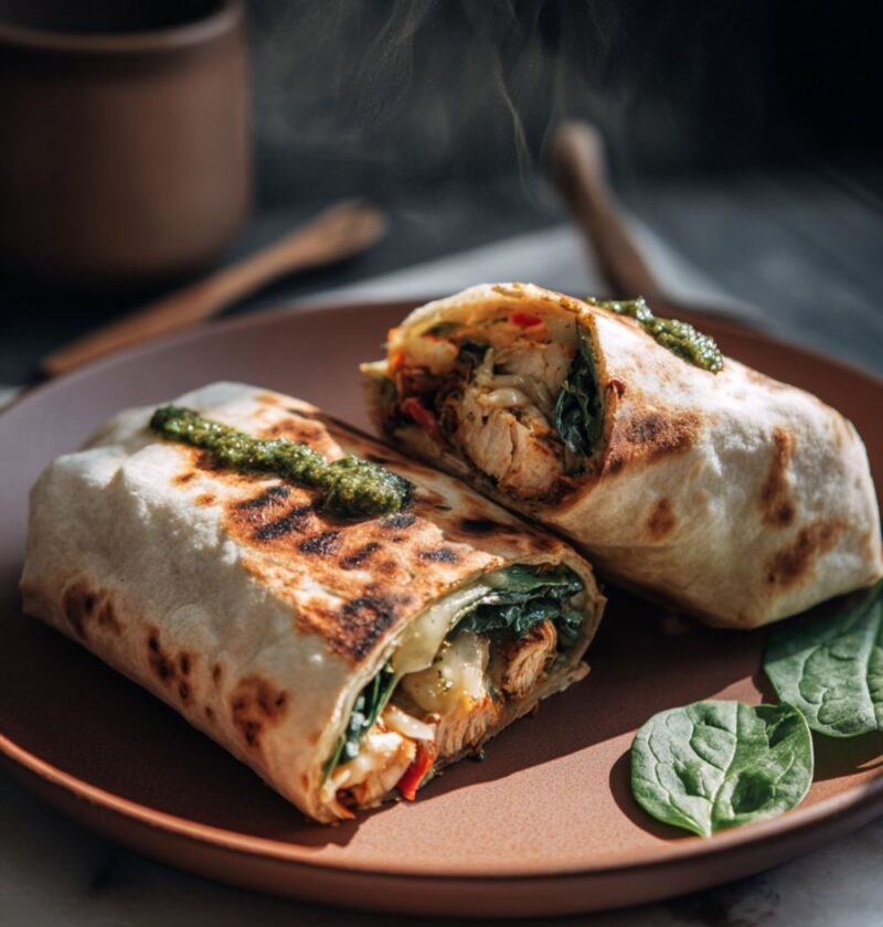 Italian Chicken Wrap