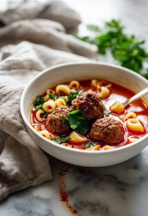 Pioneer Woman Italian Meatball Soup Recipe