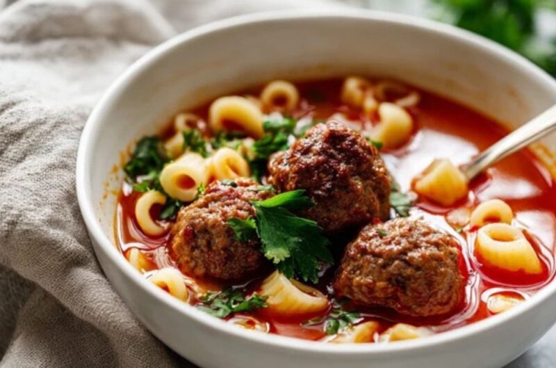 Pioneer Woman Italian Meatball Soup