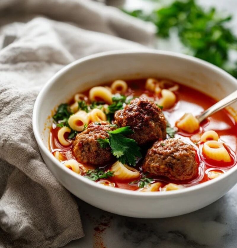 Pioneer Woman Italian Meatball Soup Recipe