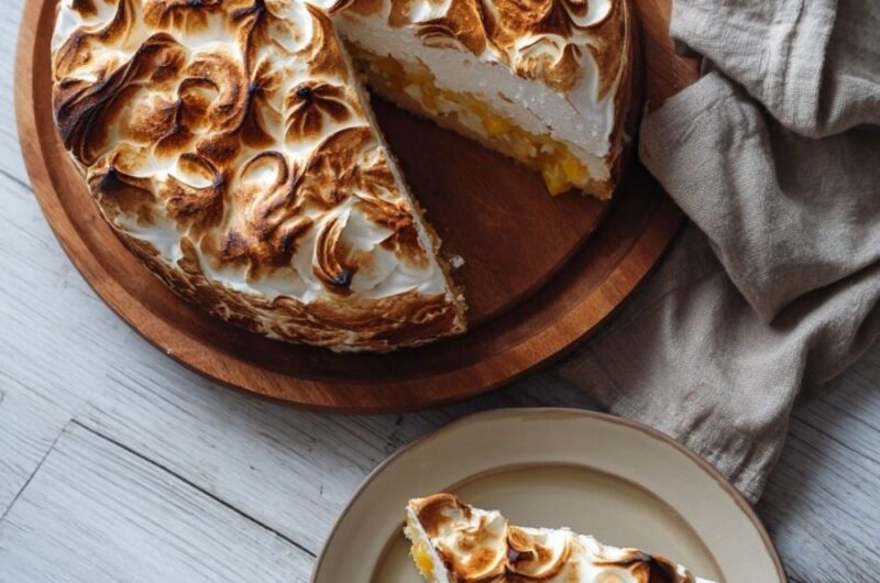 Italian Meringue Cake