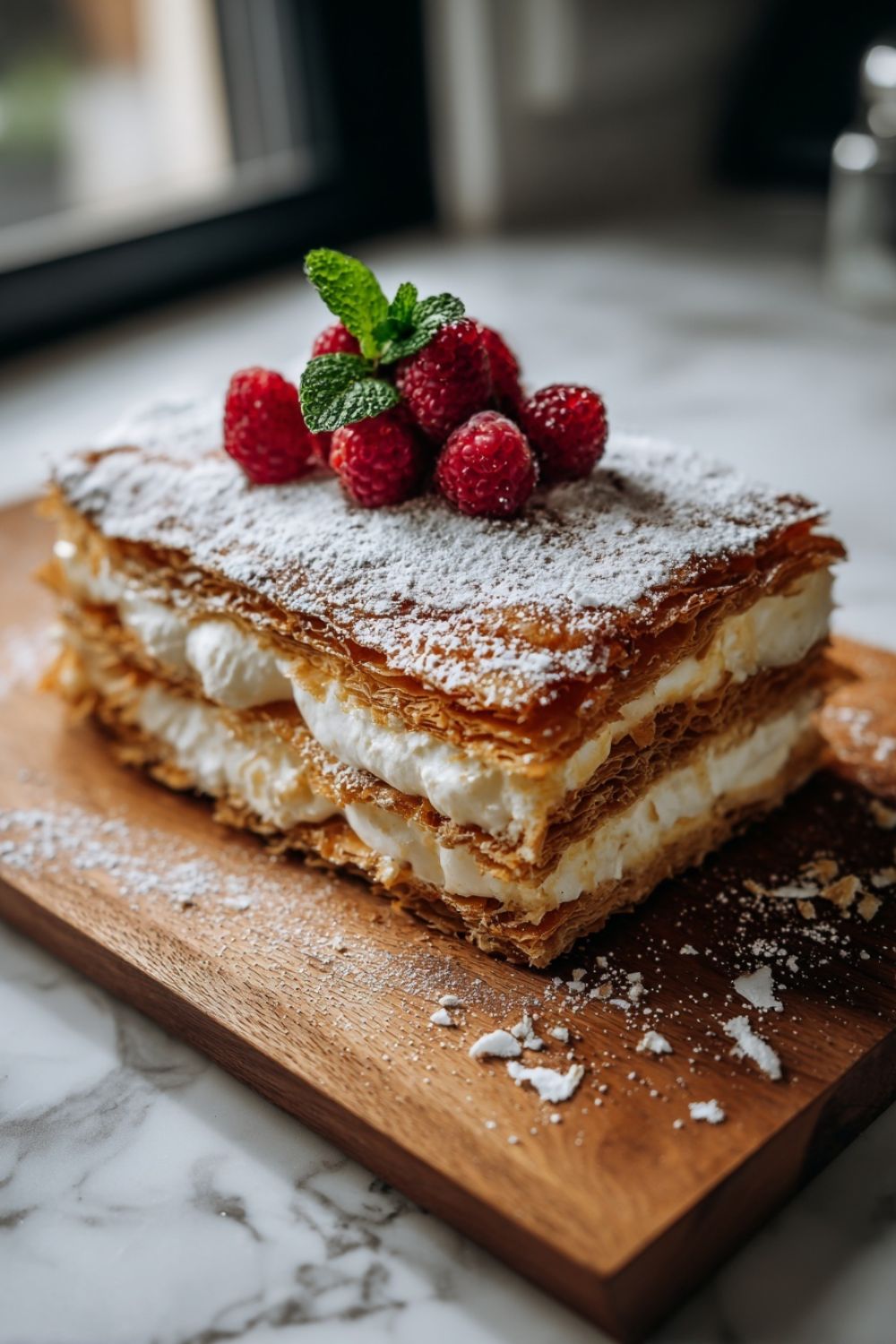 Classic Italian Millefoglie Cake Recipe