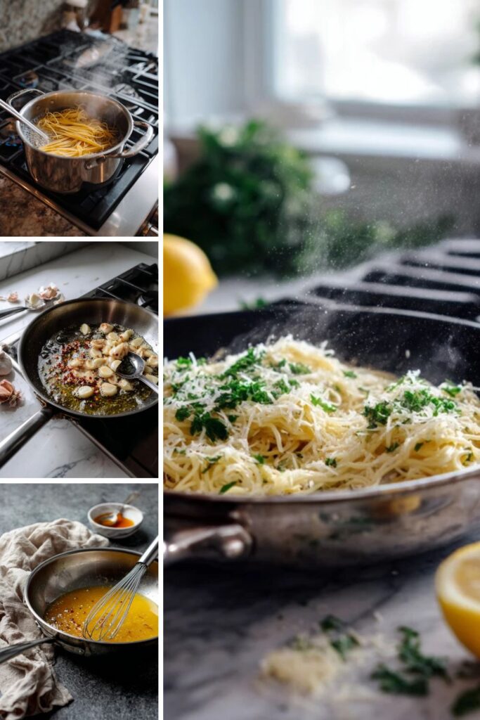 Italian Pasta in White Wine Sauce Recipe 