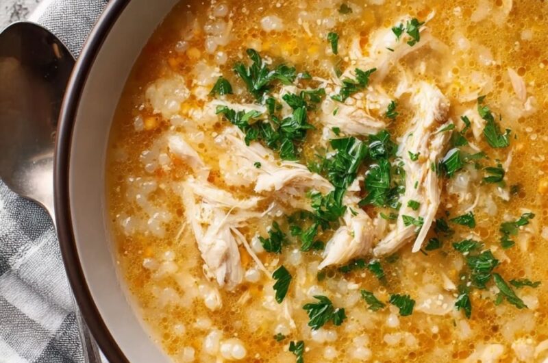 Italian Penicillin Soup With Chicken