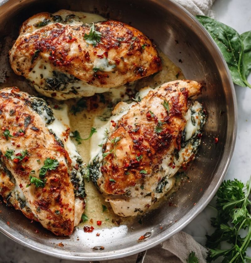 Italian Stuffed Chicken Breast