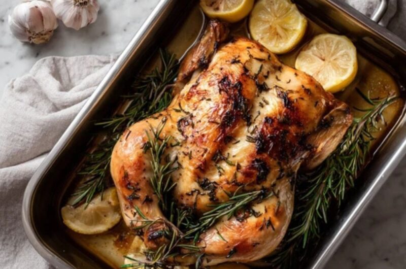 Italian Whole Roasted Chicken