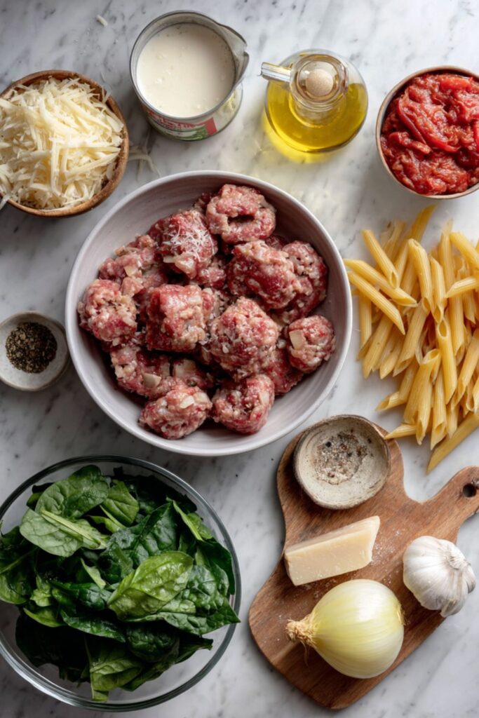 Pioneer Woman Italian Creamy Sausage Pasta
