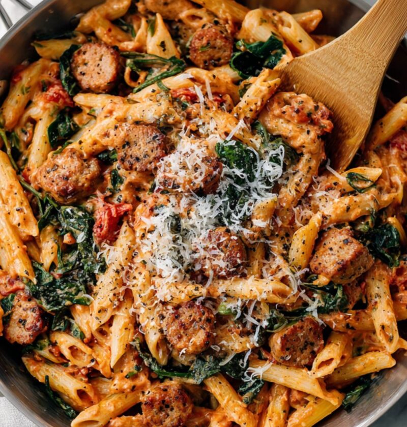 Pioneer Woman Italian Creamy Sausage Pasta