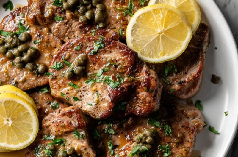 Pioneer Woman Italian Veal Piccata