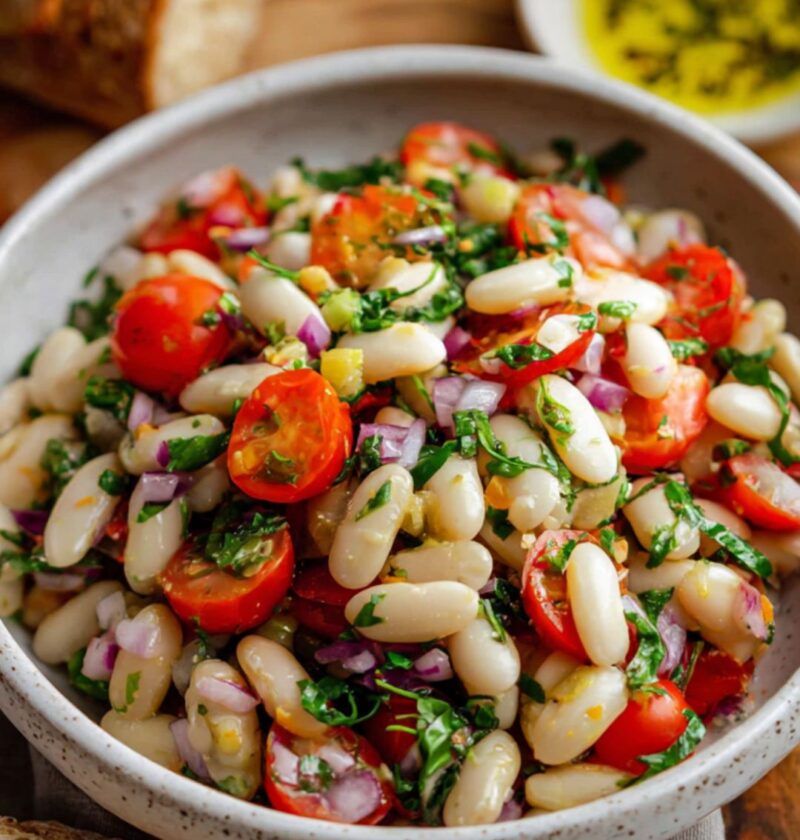 Italian White Bean Salad Recipe