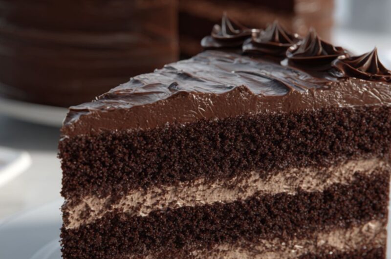 Chocolate Italian Cream Cake