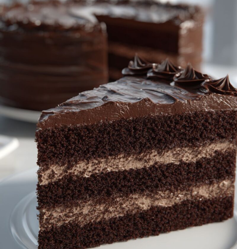 Chocolate Italian Cream Cake Recipe