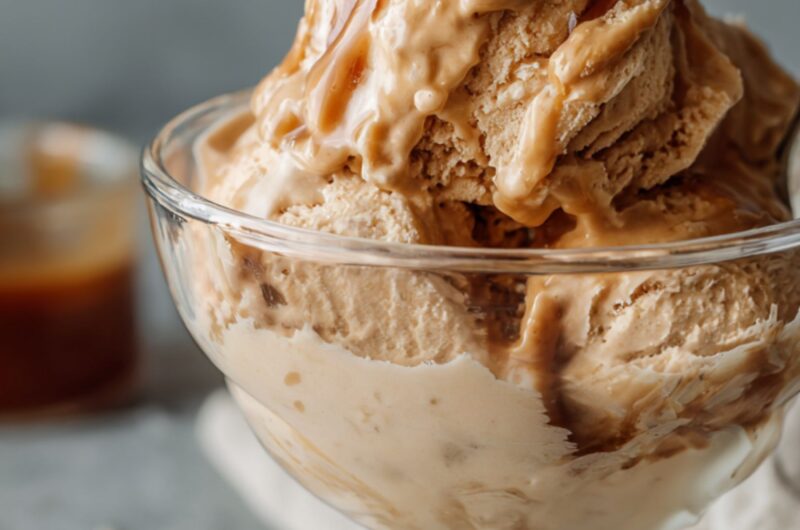 Italian Salted Caramel Gelato Recipe