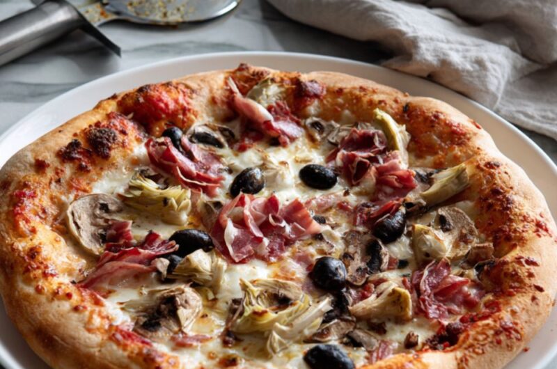 Italian Capricciosa Pizza Recipe