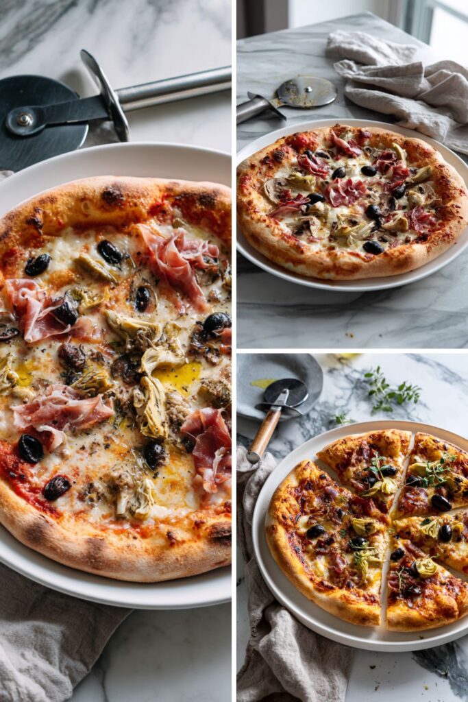 Italian Capricciosa Pizza Recipe