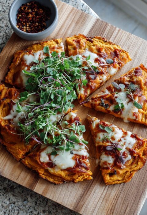 Italian Sweet Potato Pizza Crust Recipe