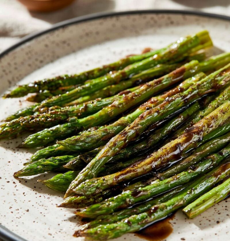 Balsamic Roasted Asparagus