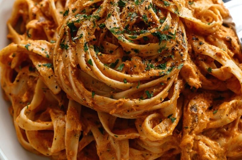 Creamy Spinach Tomato Pasta