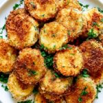 Easy Baked Zucchini with Tomatoes (Crispy Cheese Crust)
