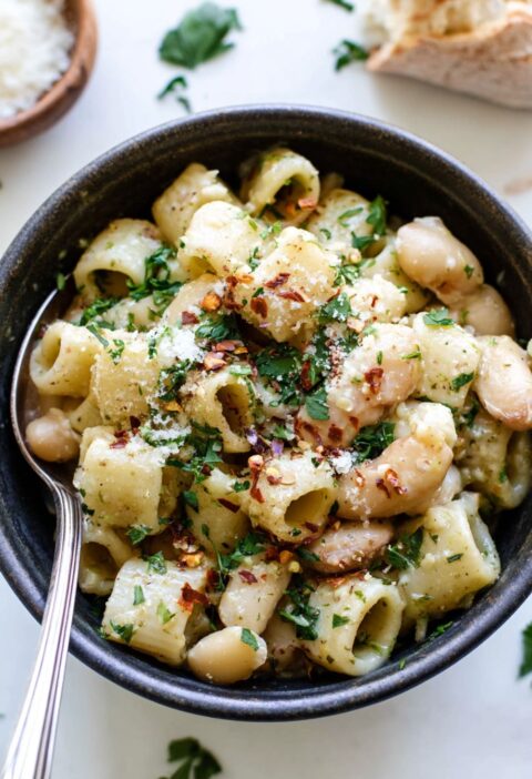 Pasta with Cannellini Beans