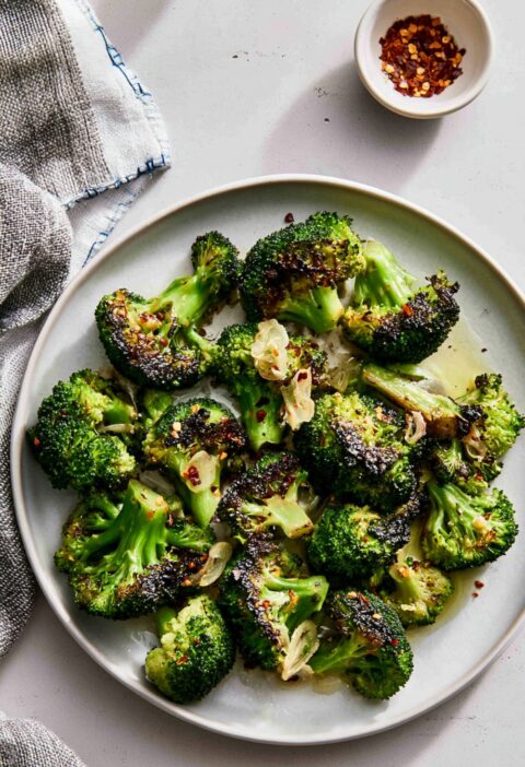 Sauteed Broccoli with Garlic
