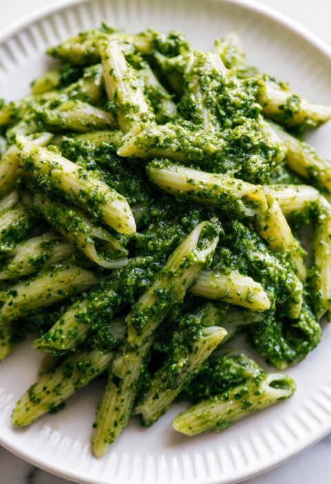 Spinach Pesto Pasta