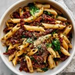 Creamy Mushroom Ricotta Pasta (Ready in 25 Minutes)
