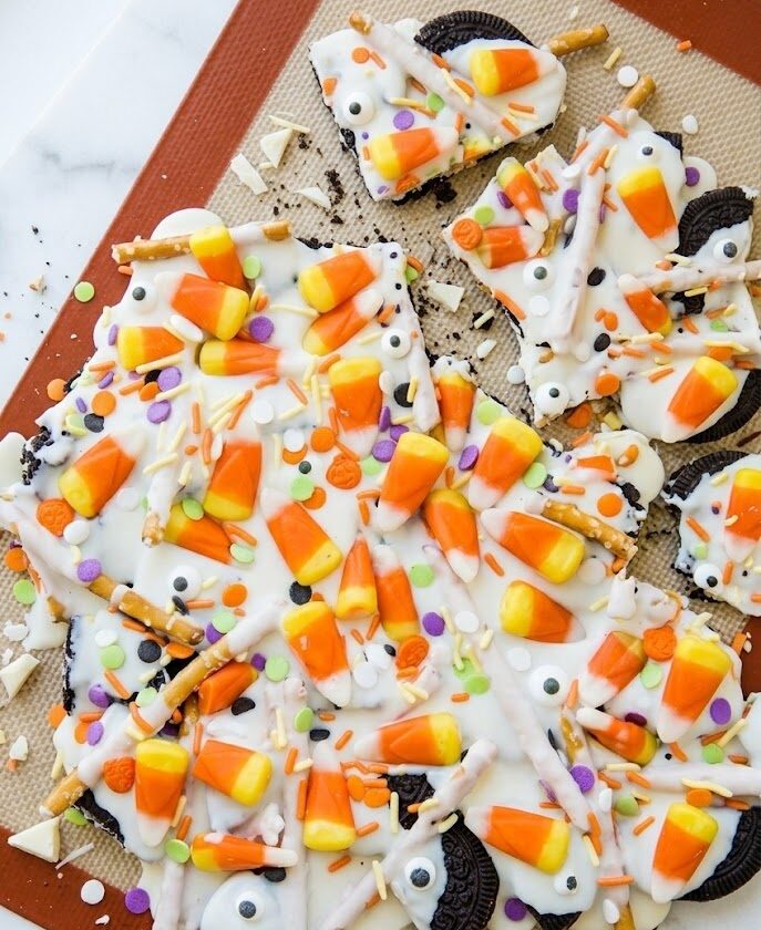 Candy Corn Bark
