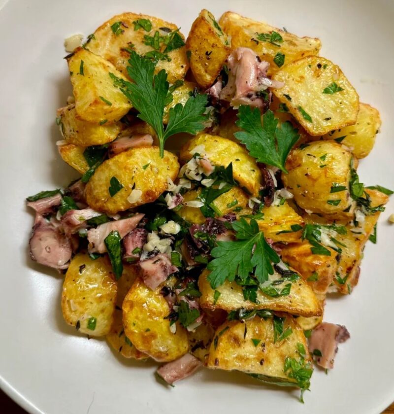 Classic Italian Octopus Salad (Insalata di Polpo)
