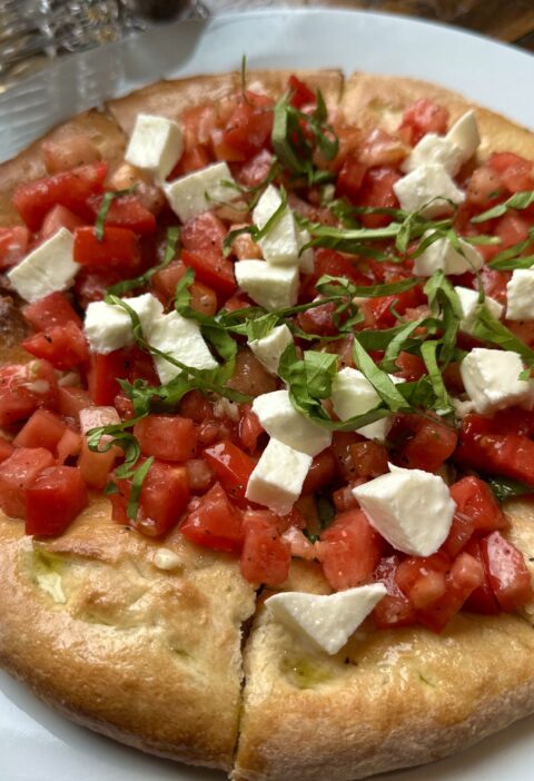 Italian Bruschetta Pizza