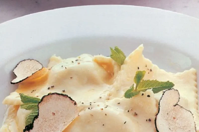 Agnolotti with Ricotta and Truffle