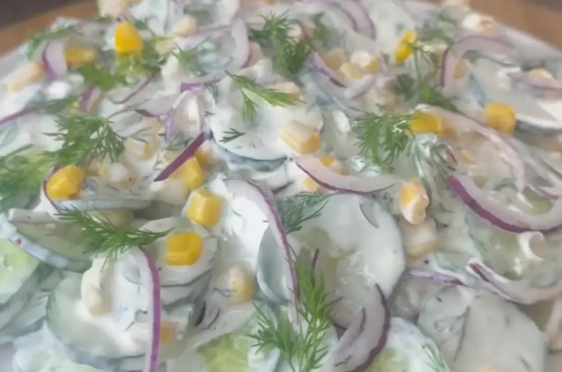Creamy Cucumber Salad