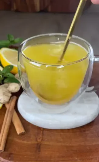 Immune-Boosting Ginger Turmeric Tea Cubes