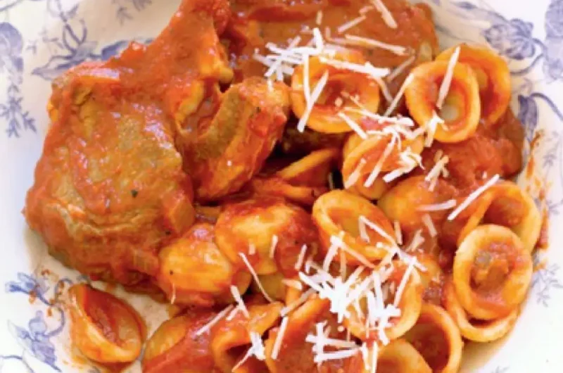 Orecchiette with Lamb Ragout