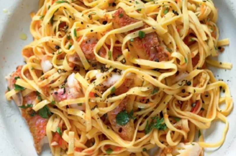 Tagliolini with Red Mullet