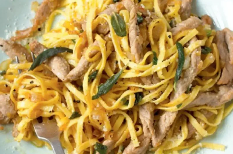 Tagliolini with Veal Recipe
